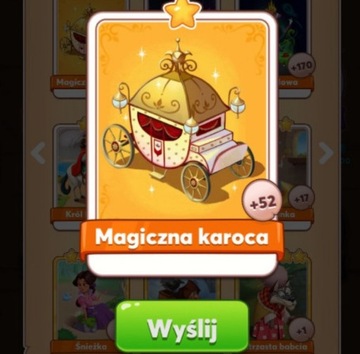 Magiczna Karoca Coin Master karta