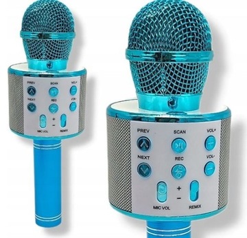 MIKROFON KARAOKE BLUETOOTH DLA DZIECI RÓŻNE KOLORY