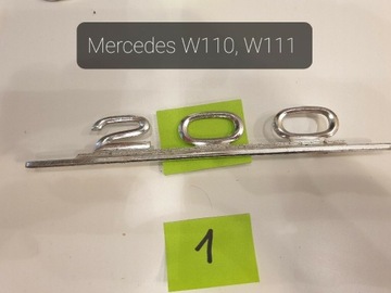 Emblemat Mercedes na tylna klapę W110 W111 i W123