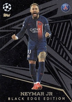 NEYMAR JR  # 496 BLACK EDGE MATCH ATTAX 2023/24