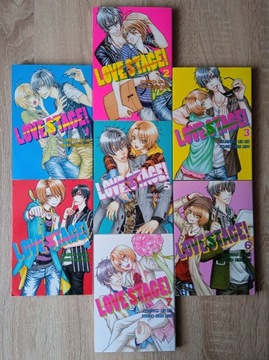 Manga Love Stage! - tomy 1-7 (komplet)