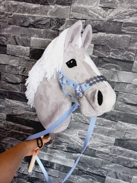 Hobby horse konik A3 Siwy +dodatki (czytaj opis)