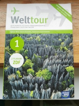 Welttour 1 podręcznik z zeszytem ćwiczeń