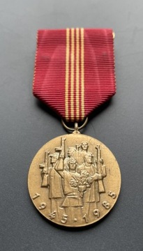 Medal Czechosłowacja 40 lat Wyzwolenia