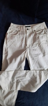 Spodnie białe TRUSSARDI JEANS  29UK size