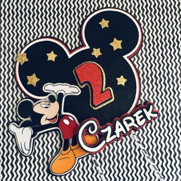 Mickey Miszka Miki topper dekoracja na tort