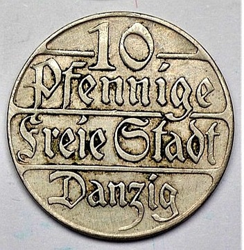 Moneta WMG 10 Pfenig 1923r 