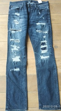Spodnie jeansowe Guess męskie 34