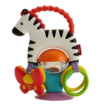 Fisher Price aktywizująca zebra grzechotka