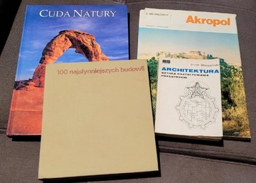 4 Książki o Architekturze, Sztuce i Naturze