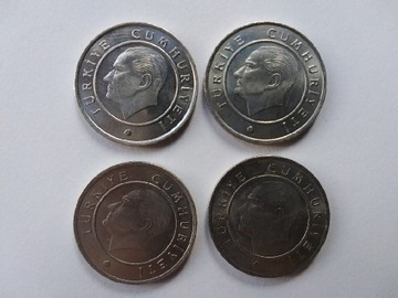 Zestaw monet Turcja 49 sztuk