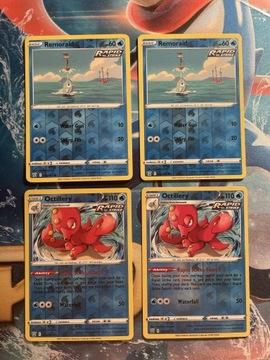 Octillery Remoraid Pokemon PTCG Karty Rapid Strike