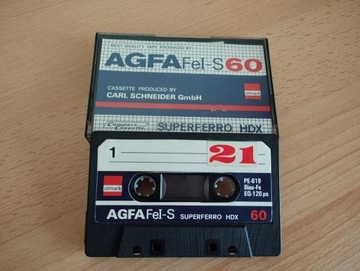 Kaseta AGFA FeI Olmark Baf C60