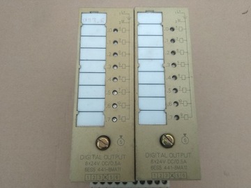 SIEMENS S5 6ES5 441-8MA11 SIMATIC 2 moduły i bus 