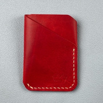 Skórzany Handmade - Cardholder - Portfel na karty