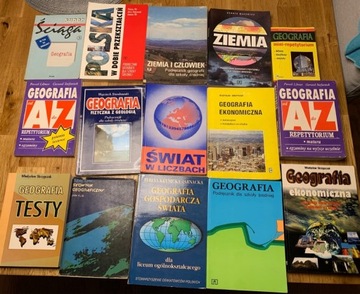 Geografia liceum matura 15 książek