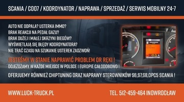 Naprawa sprzedaz Scania Opc5/RET 2 