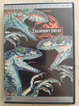 JURASSIC PARK II ZAGINIONY ŚWIAT DVD