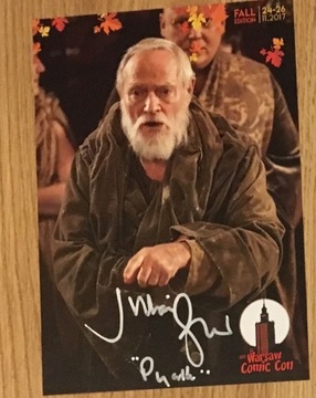 Julian Glover autograf STAR WARS Gwiezdne Wojny