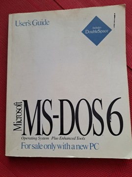 Książka Microsoft MS-DOS 6 - wersja angielska