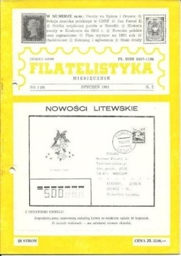 Filatelistyka Nr 01/09 z 1991