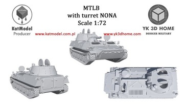 MTLB z wieżą NONA 1/72