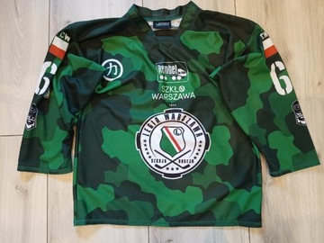 Koszulka hokejowa Legia Warszawa używana rozm S