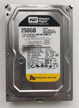 WD Black 250GB WD2502ABYS Western Digital Dysk HDD