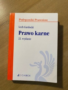 Książka „Prawo karne” Lech Gardockirok: 2021