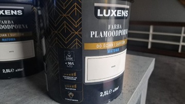 Luxens farba lateksowa White biały2,5l