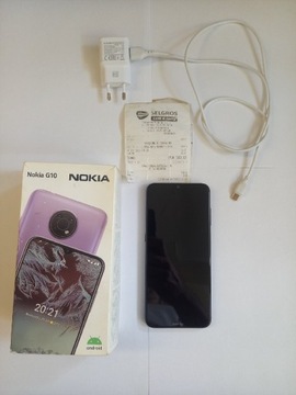 Nokia G10 3 GB / 32 GB 4G (LTE) fioletowy, ideał