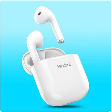 Słuchawki douszne Bluetooth Redmi, Nowe, Białe
