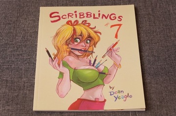 SCRIBBLINGS 7 Dean Yeagle Sketchbook ARTBOOK