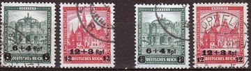 DR, Mi 463-464, seria 2 znaczków kasowanych