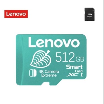 Nowa Karta Pamięci MicroSD 512 GB Lenovo