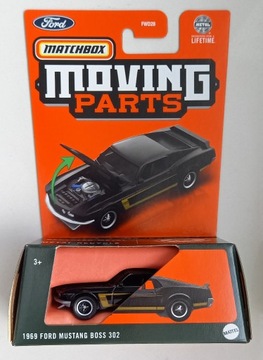 Matchbox Moving Parts _ 1969 Ford Mustang Boss 302