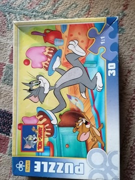 PUZZLE tom&jerry 30 elemebtów