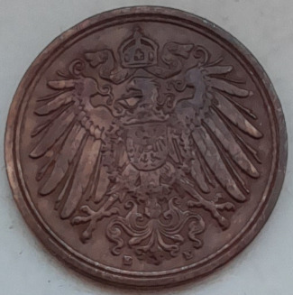 Cesarstwo Niemieckie 1 fenig,  1911 E
