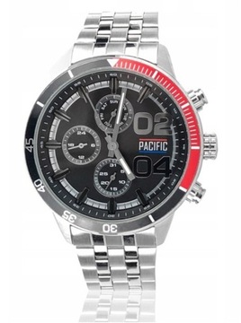 ZEGAREK MĘSKI PACIFIC S1038 CHRONO PREMIUM PL 24H