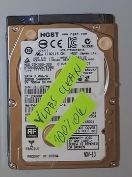 Dysk twardy HGST Hitachi 320 GB SATA 2,5"