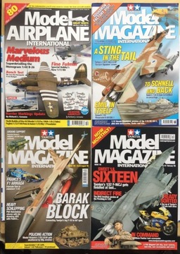 TAMIYA MODEL MAGAZINE. Magazyn Modelarski - 4 szt.