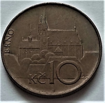 CZECHOSŁOWACJA  - 10 koron z 1993r