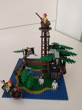 Zestaw LEGO Wyspa piratów 6270, lata 90' 