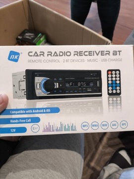 Radio samochodowe NK Car Radio with Bluetooth 4.0 