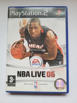 Gra NBA Live 06 PS2 - wersja pudełkowa