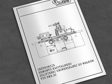 Instrukcja DTR: Szlifierka SWA 25 remontowa