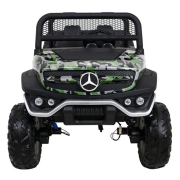 Mercedes unimog 4x4 na akumulator dla dzieci