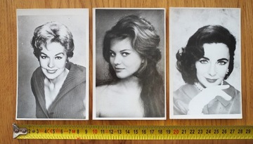 Stare zdjęcia aktorki Claudia Cardinale, Elizabeth Taylor, Kim Nowak