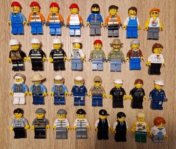 Lego City figurki 