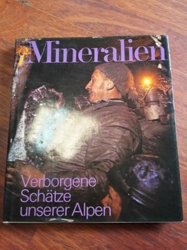 Minerały Alpy album Niemcy Mineralien unserer Alpe